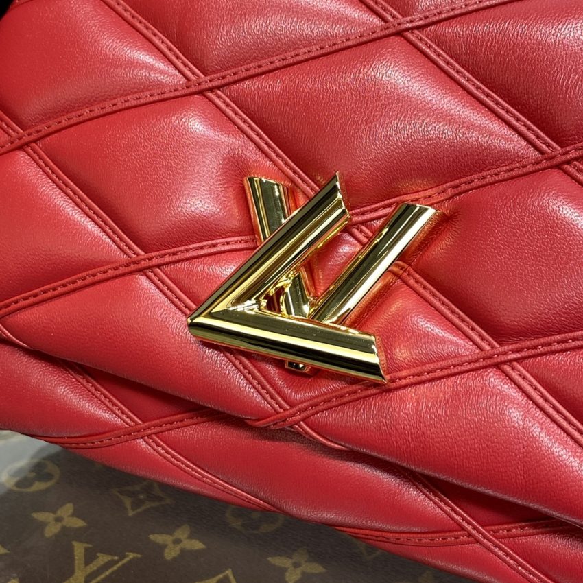 Replica Louis Vuitton Go-14 Red 4 Replica Louis Vuitton Go-14 Red - authentic-look luxury purse replica