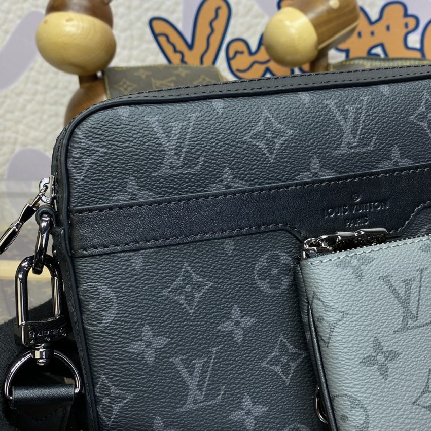 Replica Louis Vuitton Trio Messenger Grey 4 Replica Louis Vuitton Trio Messenger Grey - elite superclone designer purse