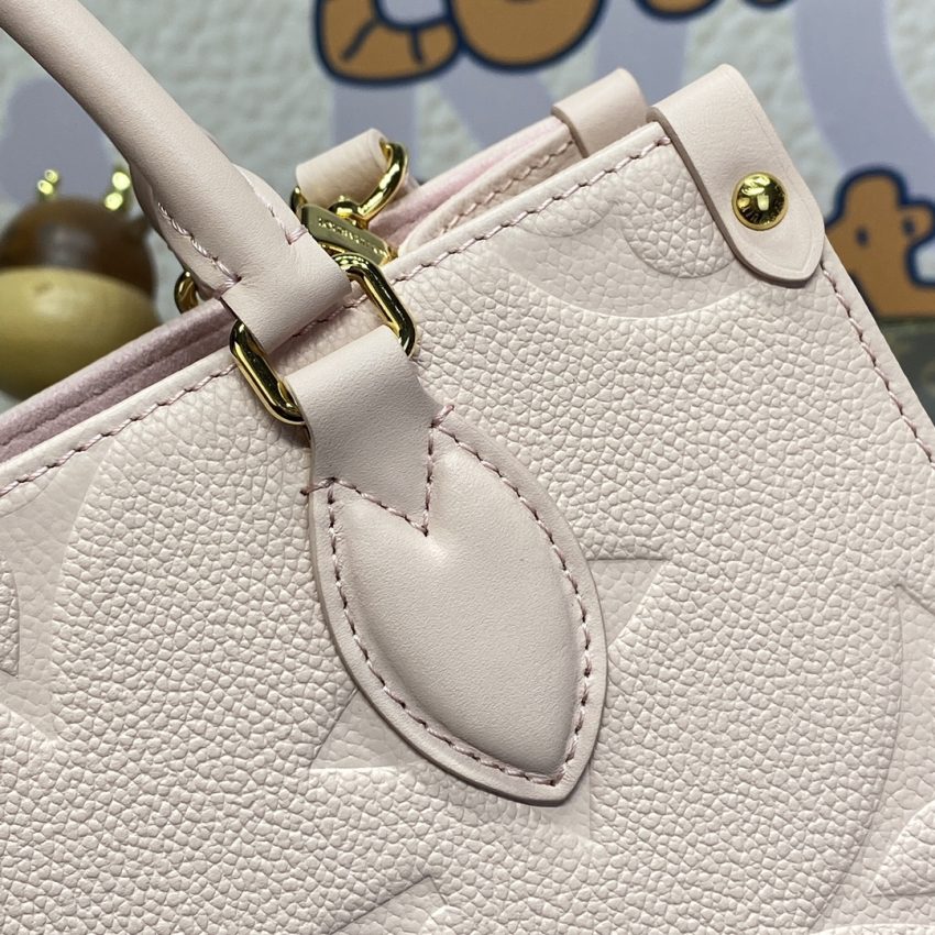 Replica LV OnTheGo PM Pink 6 Replica LV OnTheGo PM Pink - high-end fake designer purse