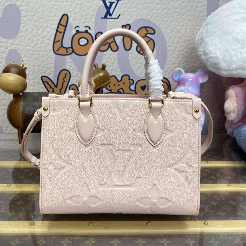 Replica LV OnTheGo PM Pink 7 Replica LV OnTheGo PM Pink - 1:1 designer replica handbag
