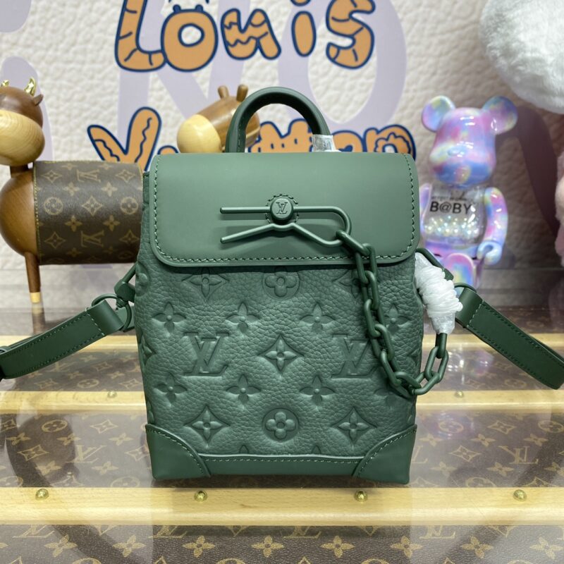 Replica Louis Vuitton Nano Steamer Green 1 Replica Louis Vuitton Nano Steamer Green - near-authentic luxury replica handbag