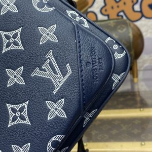Replica Louis Vuitton Trio Messenger Blue&White 5 Replica Louis Vuitton Trio Messenger Blue&White - premium 1:1 fake handbag model