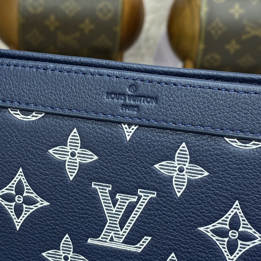 Replica Louis Vuitton Gaston Wearable Wallet Blue 2 Replica Louis Vuitton Gaston Wearable Wallet Blue - premium-grade designer purse dupe
