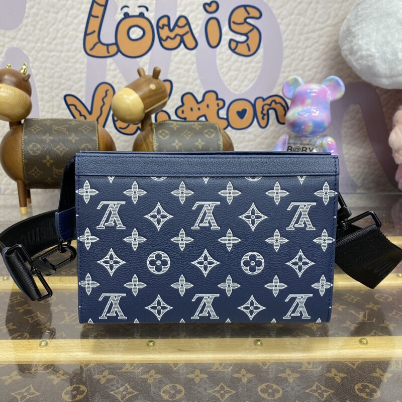 Replica Louis Vuitton Gaston Wearable Wallet Blue 10 Replica Louis Vuitton Gaston Wearable Wallet Blue - authentic-look luxury purse replica
