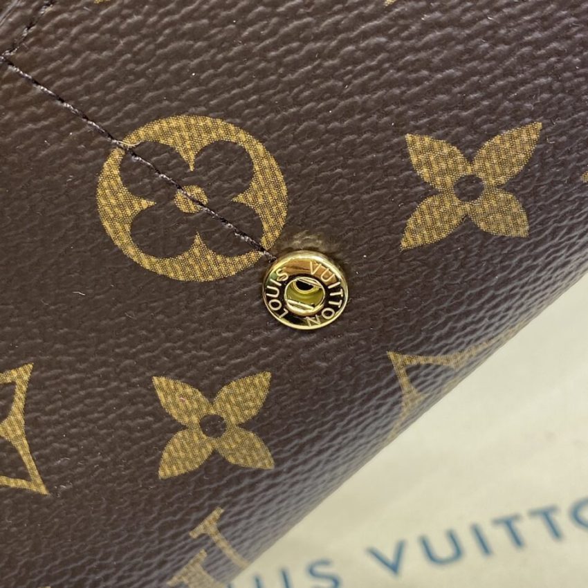 Replica Louis Vuitton Sarah Wallet Brown 4 Replica Louis Vuitton Sarah Wallet Brown - elite superclone designer purse