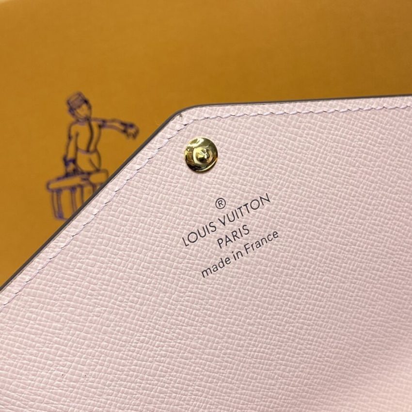Replica Louis Vuitton Sarah Wallet Brown 5 Replica Louis Vuitton Sarah Wallet Brown - near-authentic luxury replica handbag