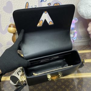 Replica Louis Vuitton Twist Black 3 Replica Louis Vuitton Twist Black - realistic designer-inspired fake bag
