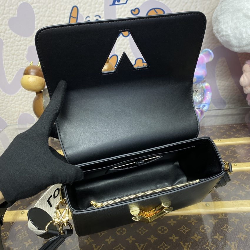 Replica Louis Vuitton Twist Black 3 Replica Louis Vuitton Twist Black - realistic designer-inspired fake bag