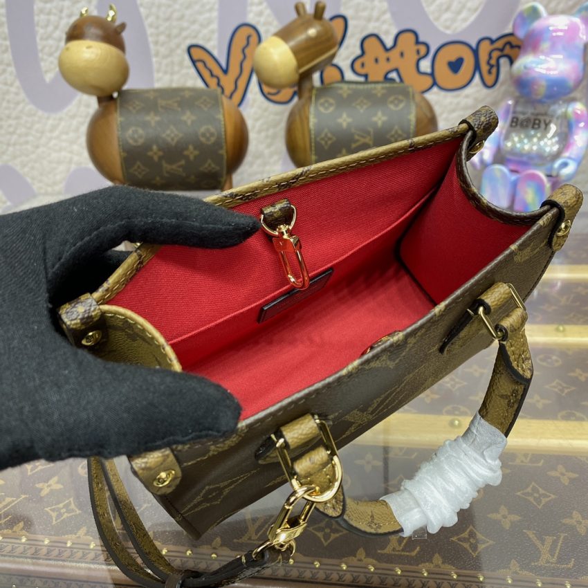 Replica LV OnTheGo BB Brown 6 Replica LV OnTheGo BB Brown - top-tier luxury replica shoulder bag