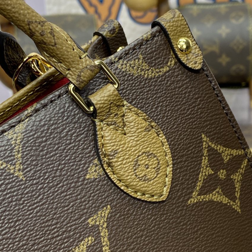 Replica LV OnTheGo BB Brown 7 Replica LV OnTheGo BB Brown - authentic-look luxury purse replica