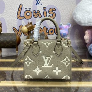Replica Louis Vuitton OnTheGo BB Beige 1 Replica Louis Vuitton OnTheGo BB Beige - high-accuracy replica luxury purse