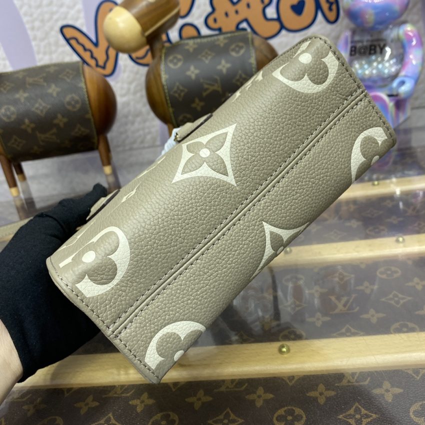 Replica Louis Vuitton OnTheGo BB Beige 4 Replica Louis Vuitton OnTheGo BB Beige - premium 1:1 fake handbag model