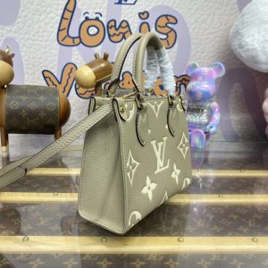 Replica Louis Vuitton OnTheGo BB Beige 6 Replica Louis Vuitton OnTheGo BB Beige - realistic designer-inspired fake bag