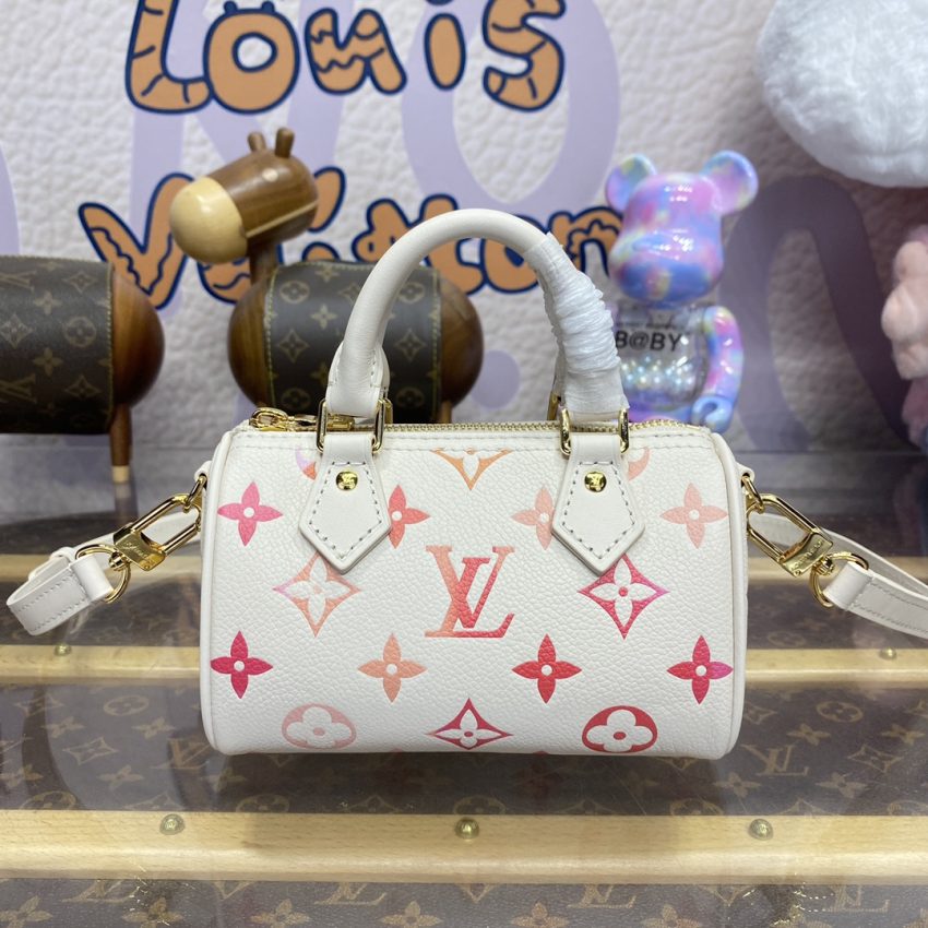 Replica Louis Vuitton Speedy Nano Orange - ultra-realistic fake designer tote