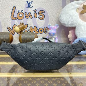Replica Louis Vuitton Rush Bumbag Black 4 Replica Louis Vuitton Rush Bumbag Black - high-end fake designer purse