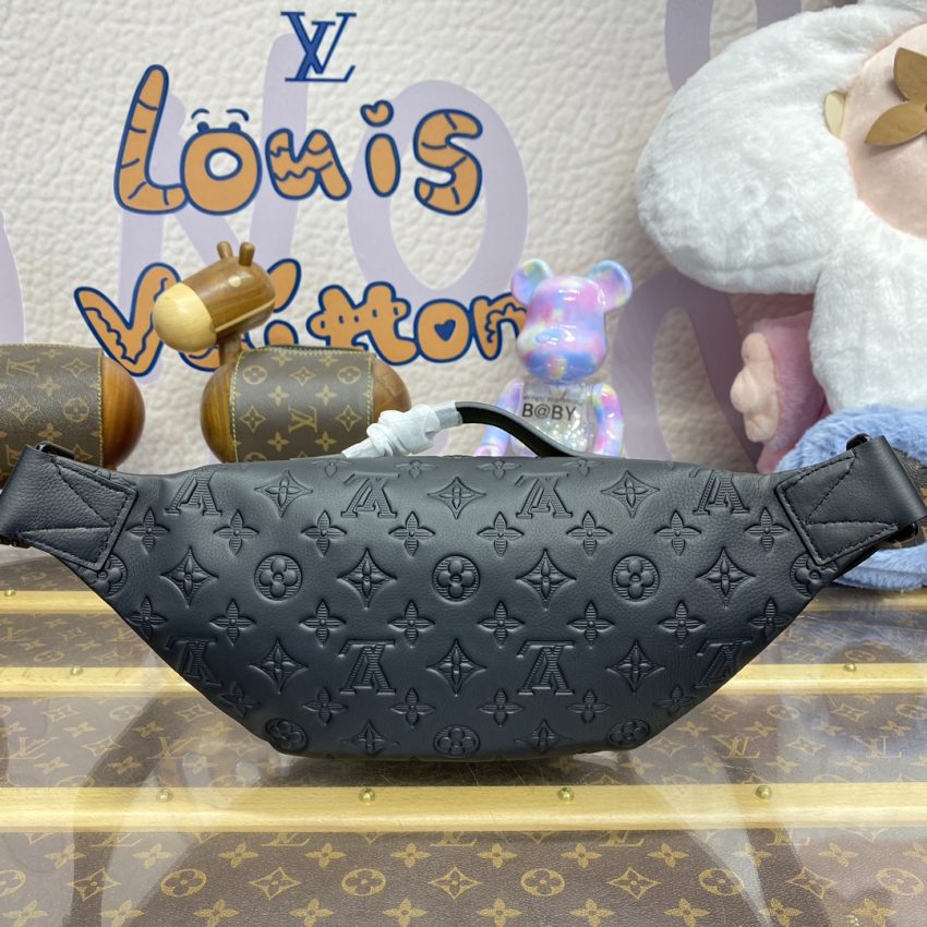 Replica Louis Vuitton Rush Bumbag Black 4 Replica Louis Vuitton Rush Bumbag Black - high-end fake designer purse