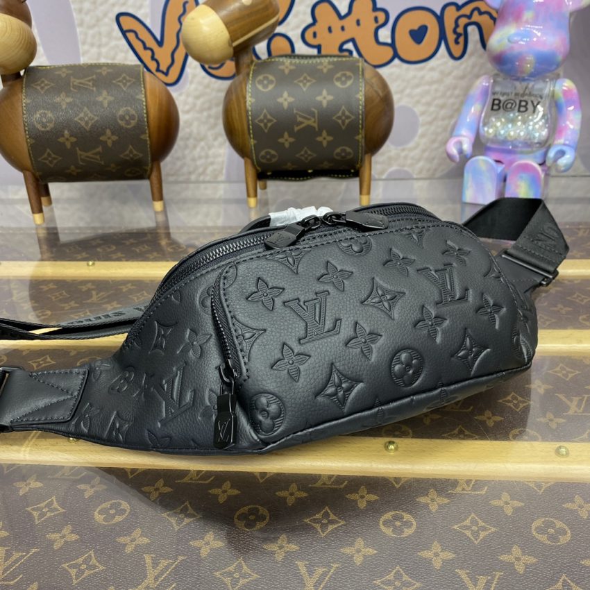 Replica Louis Vuitton Rush Bumbag Black 6 Replica Louis Vuitton Rush Bumbag Black - ultra-realistic fake designer tote