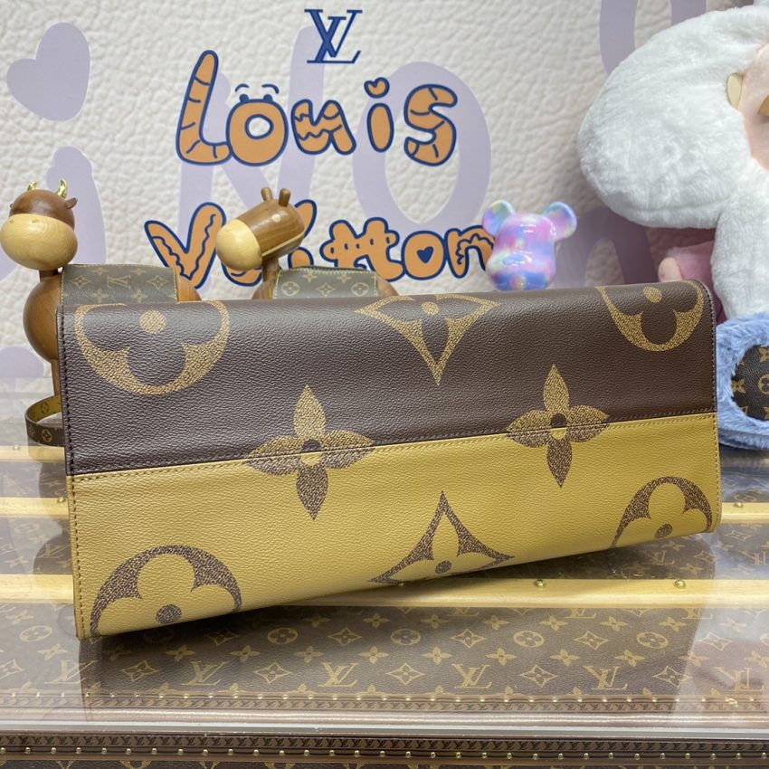 Replica LV OnTheGo Large Brown 7 Replica LV OnTheGo Large Brown - elite superclone designer purse