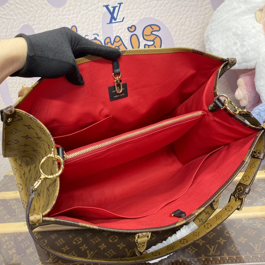 Replica LV OnTheGo Large Brown 10 Replica LV OnTheGo Large Brown - high-accuracy replica luxury purse