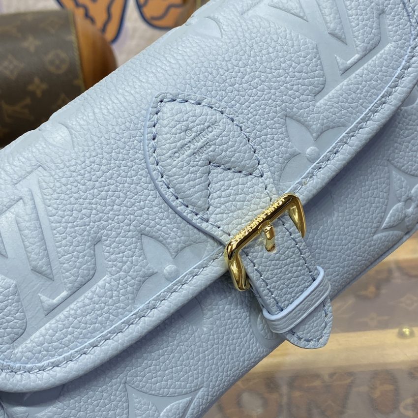 Replica Louis Vuitton Wallet on Chain Ivy Sky Blue 2 Replica Louis Vuitton Wallet on Chain Ivy Sky Blue - 1:1 designer replica handbag
