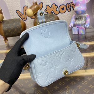 Replica Louis Vuitton Wallet on Chain Ivy Sky Blue 3 Replica Louis Vuitton Wallet on Chain Ivy Sky Blue - best quality luxury bag dupe