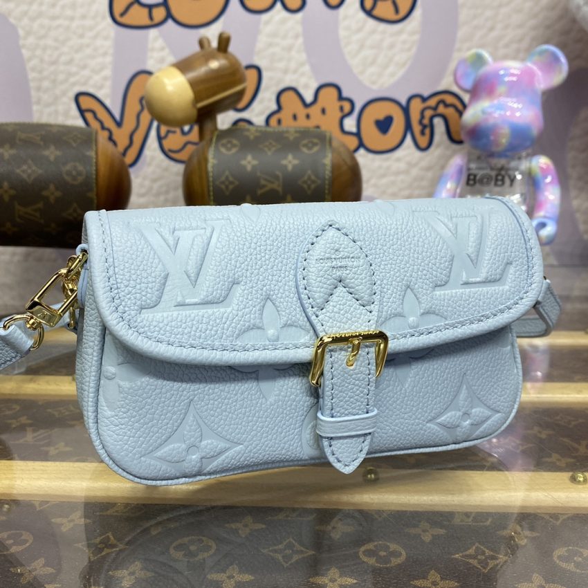 Replica Louis Vuitton Wallet on Chain Ivy Sky Blue 7 Replica Louis Vuitton Wallet on Chain Ivy Sky Blue - elite superclone designer purse