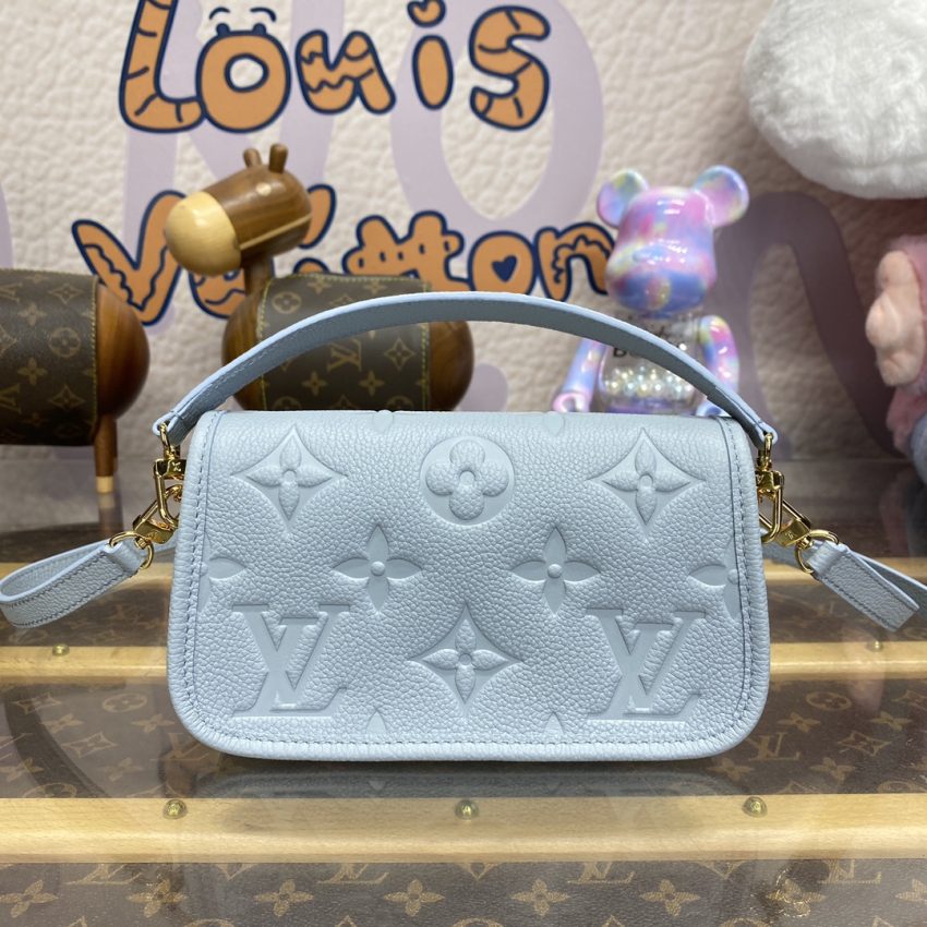 Replica Louis Vuitton Wallet on Chain Ivy Sky Blue 8 Replica Louis Vuitton Wallet on Chain Ivy Sky Blue - 1:1 designer replica handbag