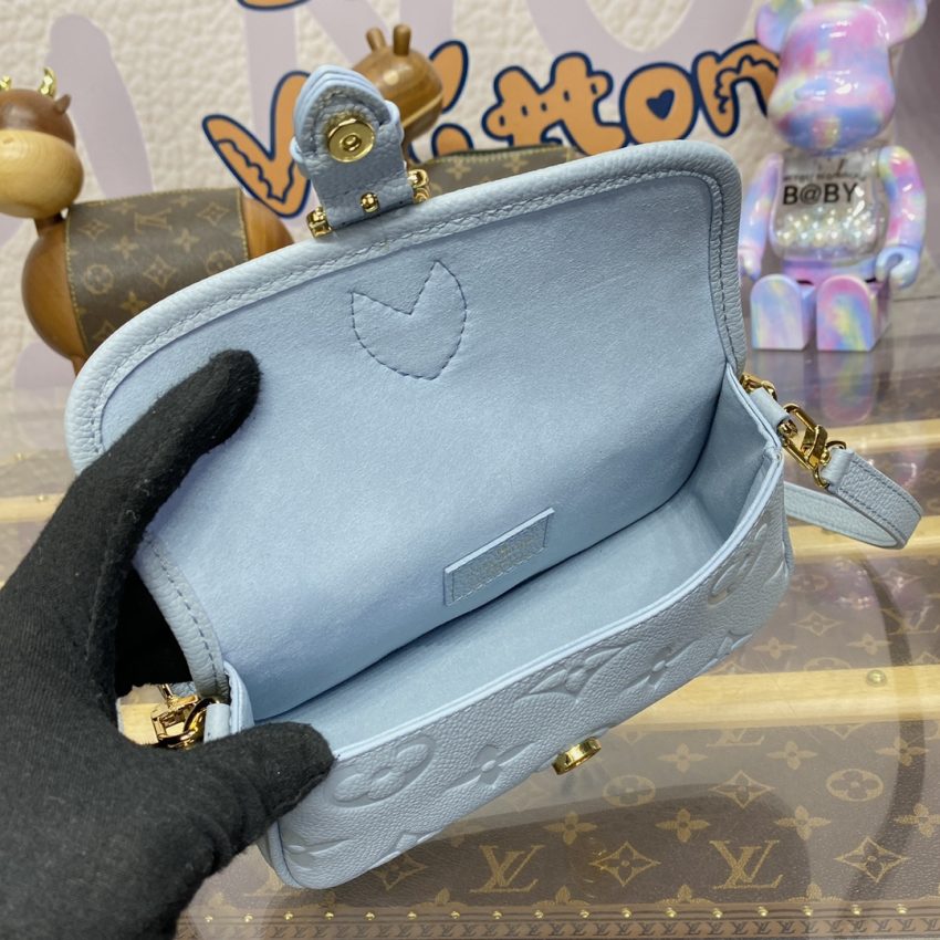 Replica Louis Vuitton Wallet on Chain Ivy Sky Blue 9 Replica Louis Vuitton Wallet on Chain Ivy Sky Blue - authentic-look luxury purse replica