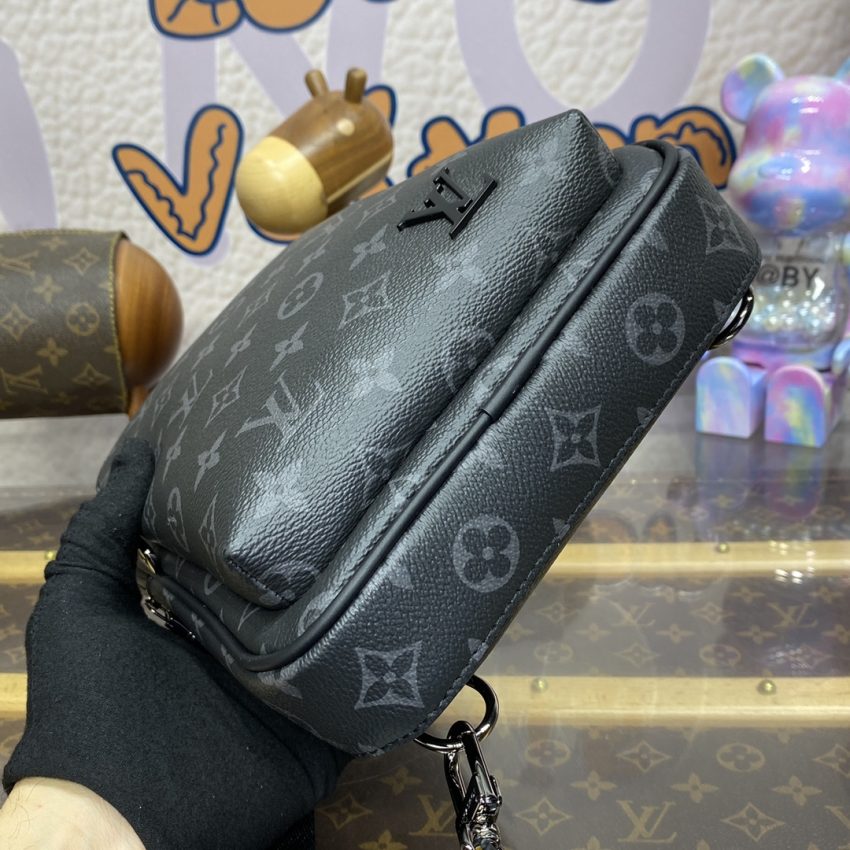 Replica Louis Vuitton Avenue Slingbag Black 5 Replica Louis Vuitton Avenue Slingbag Black - premium-grade designer purse dupe