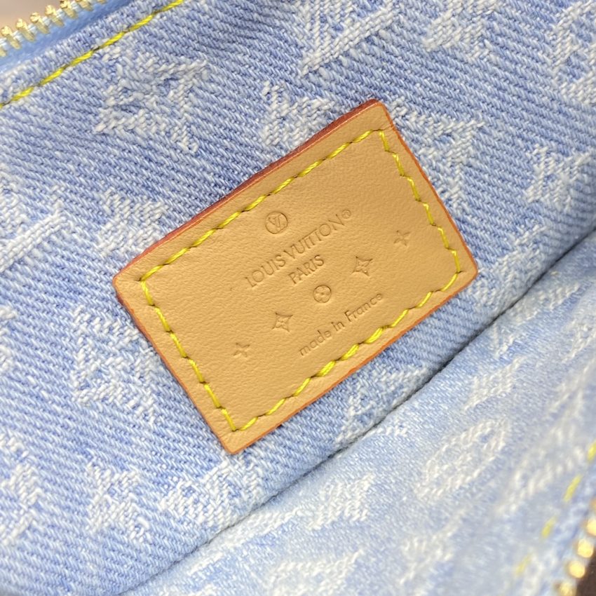 Replica Louis Vuitton Carry All PM Light Denim - premium 1:1 fake handbag model
