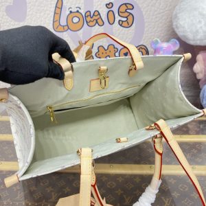 Replica LV OnTheGo White Denim 3 Replica LV OnTheGo White Denim - top-tier luxury replica shoulder bag