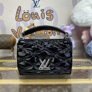 Replica Louis Vuitton Go-14 Black Patent 1 Replica Louis Vuitton Go-14 Black Patent - best quality luxury bag dupe