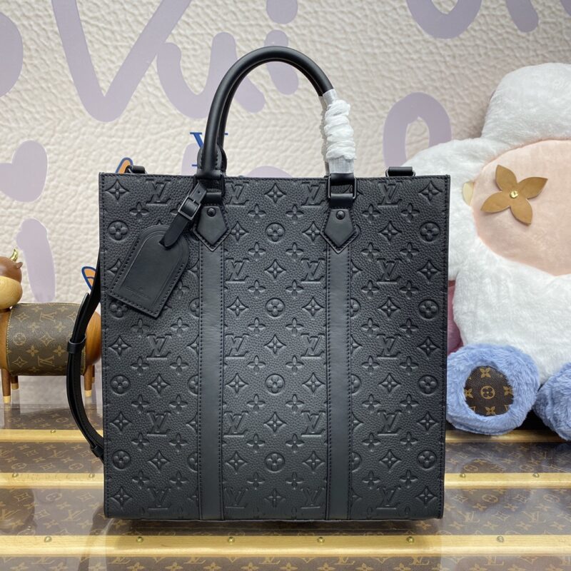 Replica Louis Vuitton Sac Plat Black 1 Replica Louis Vuitton Sac Plat Black - high-end fake designer purse