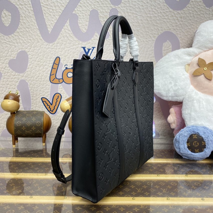 Replica Louis Vuitton Sac Plat Black 3 Replica Louis Vuitton Sac Plat Black - ultra-realistic fake designer tote