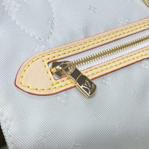 Replica Louis Vuitton Neverfull MM White 6 Replica Louis Vuitton Neverfull MM White - authentic-look luxury purse replica