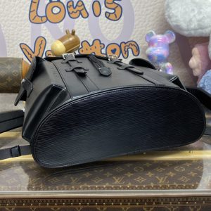 Replica Louis Vuitton Christopher Backpack Black 7 Replica Louis Vuitton Christopher Backpack Black - high-accuracy replica luxury purse