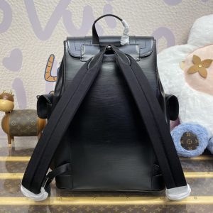 Replica Louis Vuitton Christopher Backpack Black 9 Replica Louis Vuitton Christopher Backpack Black - best quality luxury bag dupe
