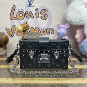 Replica Louis Vuitton Petite Malle Black 1 Replica Louis Vuitton Petite Malle Black - best-selling designer handbag dupe