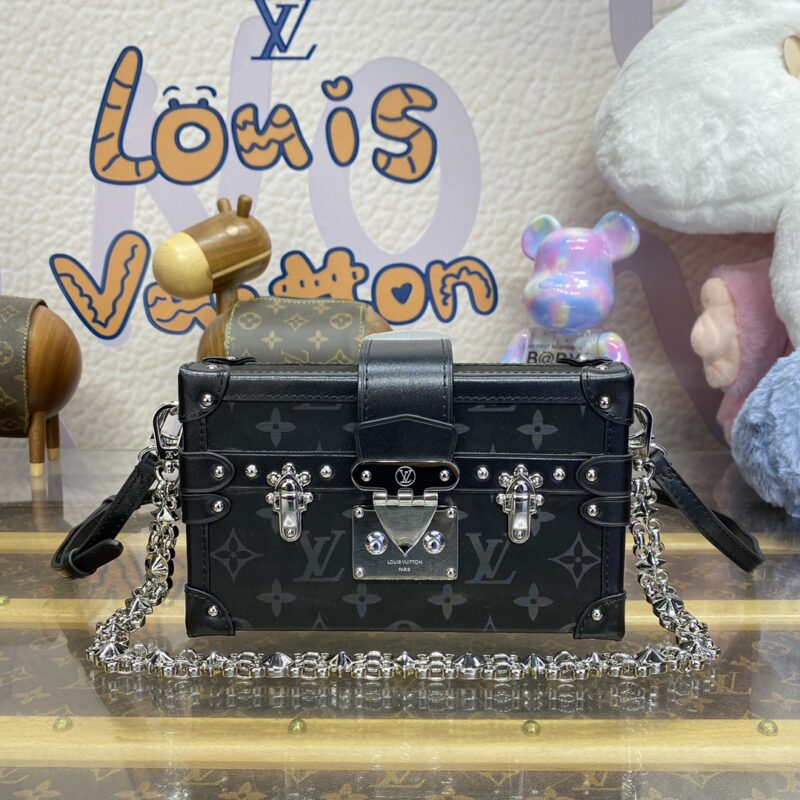 Replica Louis Vuitton Petite Malle Black 1 Replica Louis Vuitton Petite Malle Black - best-selling designer handbag dupe