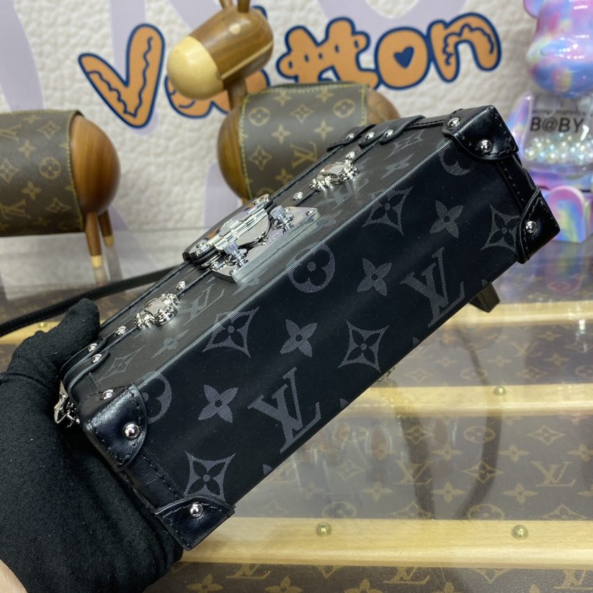Replica Louis Vuitton Petite Malle Black 7 Replica Louis Vuitton Petite Malle Black - elite superclone designer purse