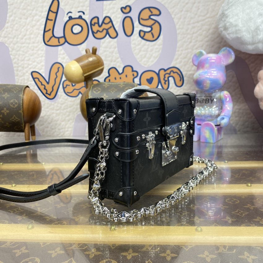 Replica Louis Vuitton Petite Malle Black 8 Replica Louis Vuitton Petite Malle Black - elite superclone designer purse