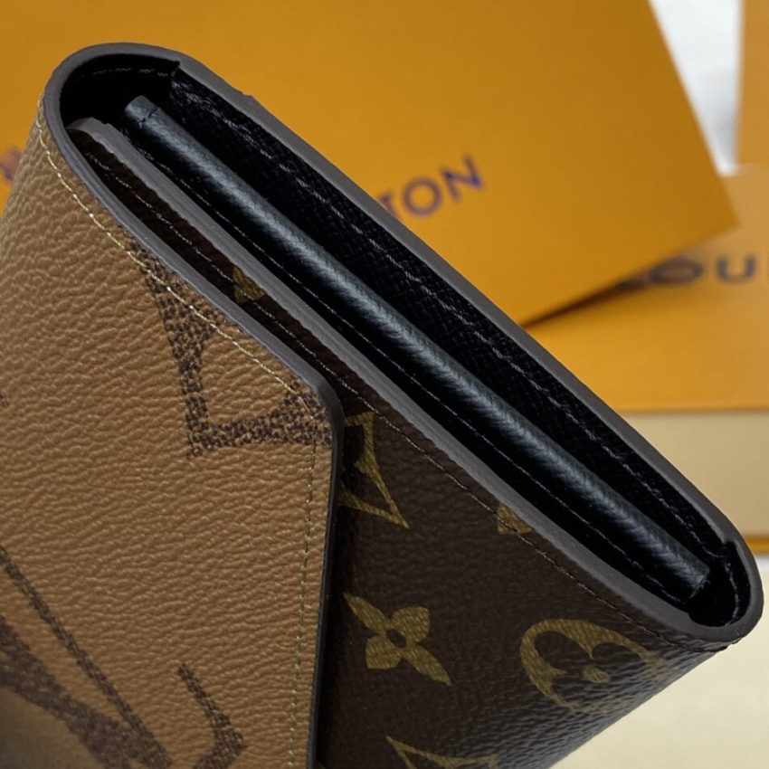Replica Louis Vuitton Sarah Wallet Light Brown 5 Replica Louis Vuitton Sarah Wallet Light Brown - 1:1 designer replica handbag