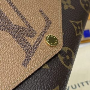 Replica Louis Vuitton Sarah Wallet Light Brown 8 Replica Louis Vuitton Sarah Wallet Light Brown - premium-grade designer purse dupe