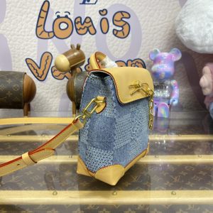 Replica Louis Vuitton Nano Steamer Denim 3 Replica Louis Vuitton Nano Steamer Denim - 1:1 designer replica handbag