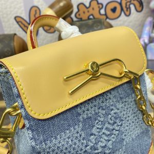 Replica Louis Vuitton Nano Steamer Denim 4 Replica Louis Vuitton Nano Steamer Denim - top-tier luxury replica shoulder bag