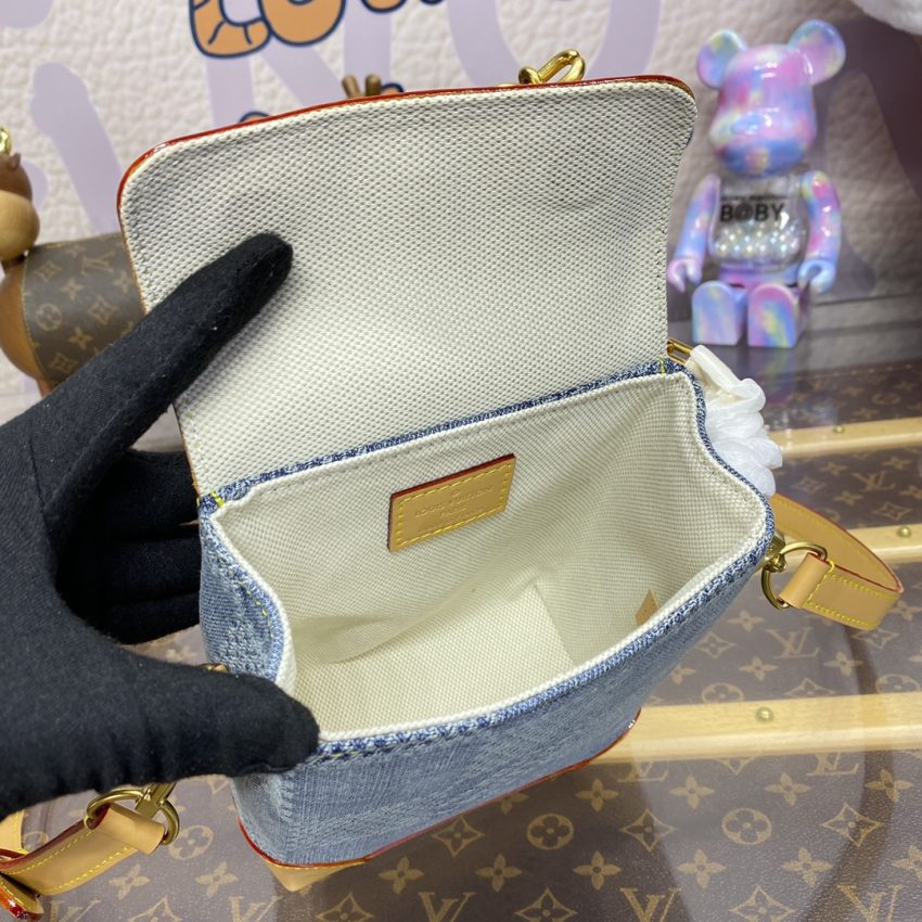 Replica Louis Vuitton Nano Steamer Denim 6 Replica Louis Vuitton Nano Steamer Denim - best quality luxury bag dupe