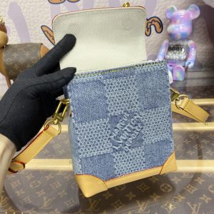 Replica Louis Vuitton Nano Steamer Denim 9 Replica Louis Vuitton Nano Steamer Denim - premium 1:1 fake handbag model