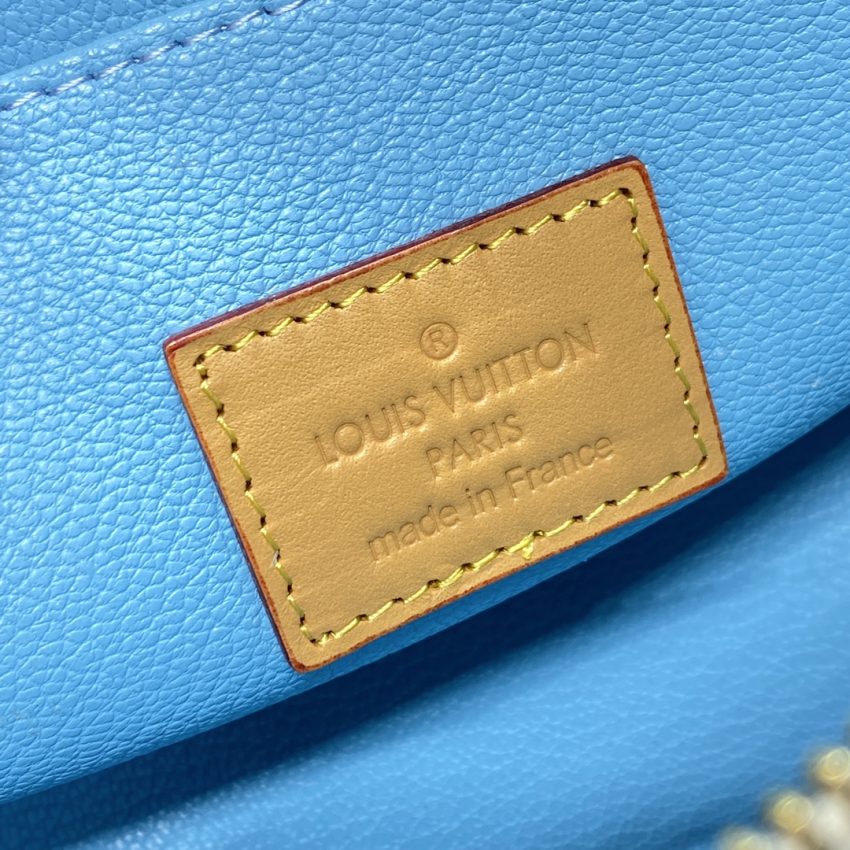 Replica Louis Vuitton Pochette Cosmétique Blue - premium 1:1 fake handbag model