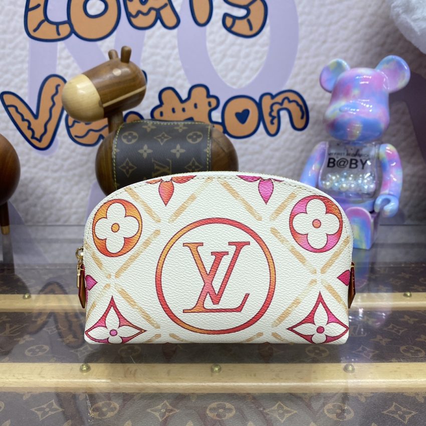 Replica Louis Vuitton Pochette Cosmétique Orange 7 Replica Louis Vuitton Pochette Cosmétique Orange - top-tier luxury replica shoulder bag