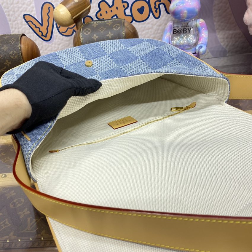 Replica Louis Vuitton Wearable Wallet Denim 3 Replica Louis Vuitton Wearable Wallet Denim - premium 1:1 fake handbag model
